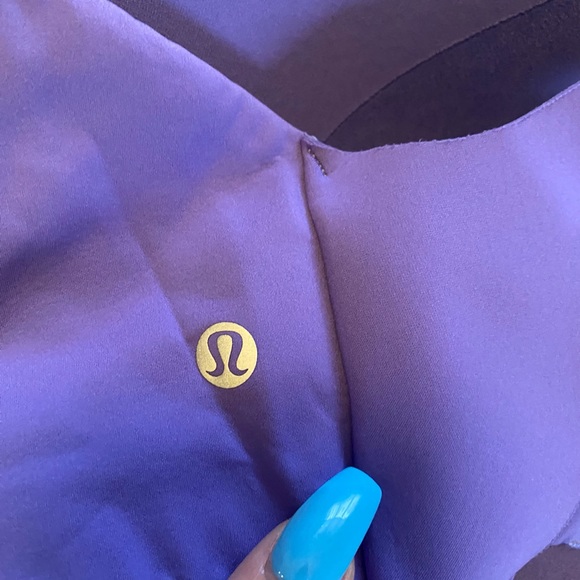 Lululemon Air Support Sports Bra -High Support in charged indigo color - Picture 4 of 5